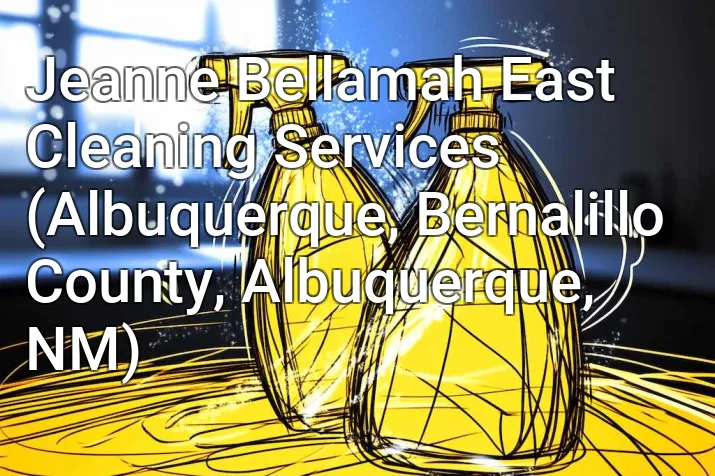 Jeanne Bellamah East Cleaning Services (Albuquerque, Bernalillo County, Albuquerque, NM)