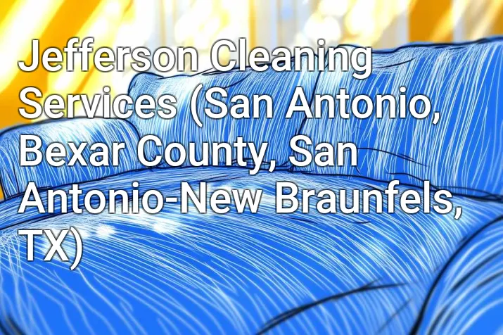 Jefferson Cleaning Services (San Antonio, Bexar County, San Antonio-New Braunfels, TX)