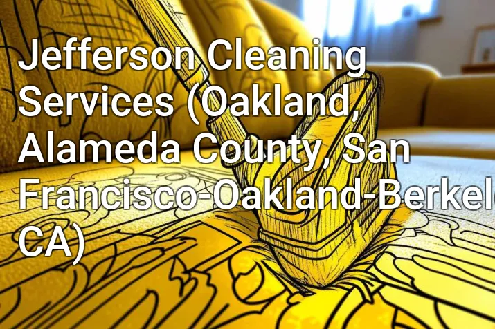 Jefferson Cleaning Services (Oakland, Alameda County, San Francisco-Oakland-Berkeley, CA)