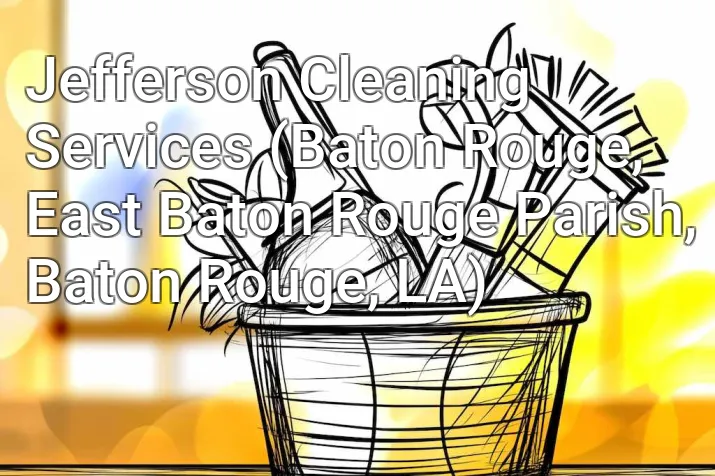 Jefferson Cleaning Services (Baton Rouge, East Baton Rouge Parish, Baton Rouge, LA)
