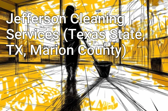 Jefferson Cleaning Services (Texas State, TX, Marion County)