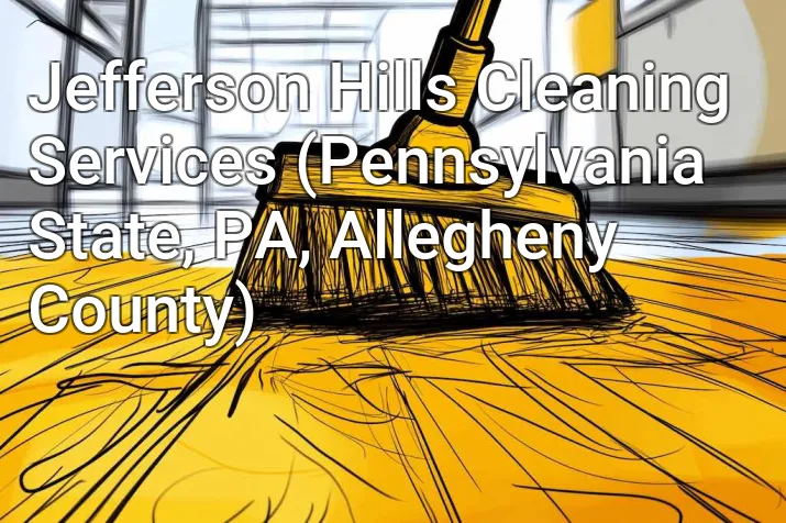 Jefferson Hills Cleaning Services (Pennsylvania State, PA, Allegheny County)