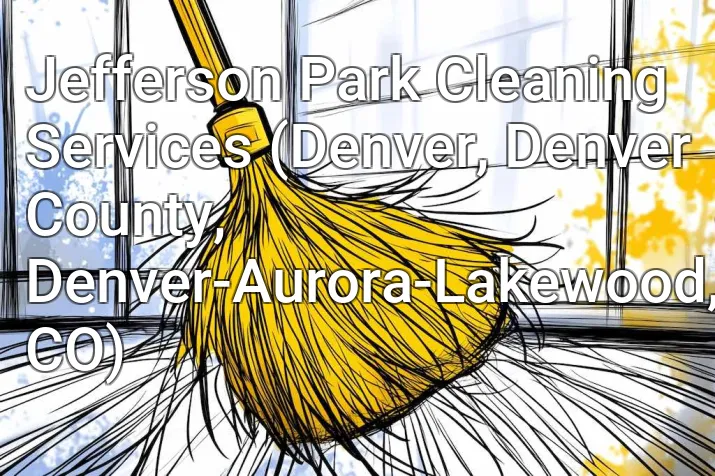 Jefferson Park Cleaning Services (Denver, Denver County, Denver-Aurora-Lakewood, CO)