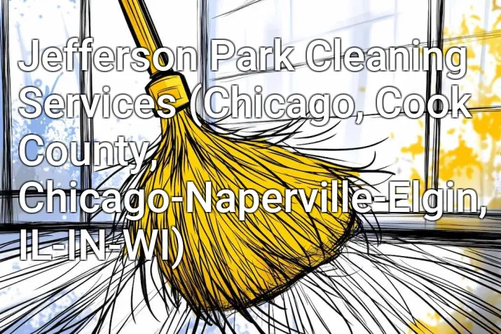 Jefferson Park Cleaning Services (Chicago, Cook County, Chicago-Naperville-Elgin, IL-IN-WI)
