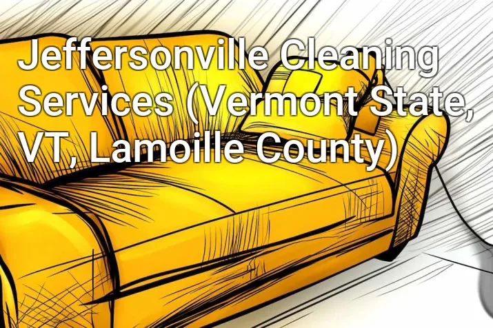 Jeffersonville Cleaning Services (Vermont State, VT, Lamoille County)