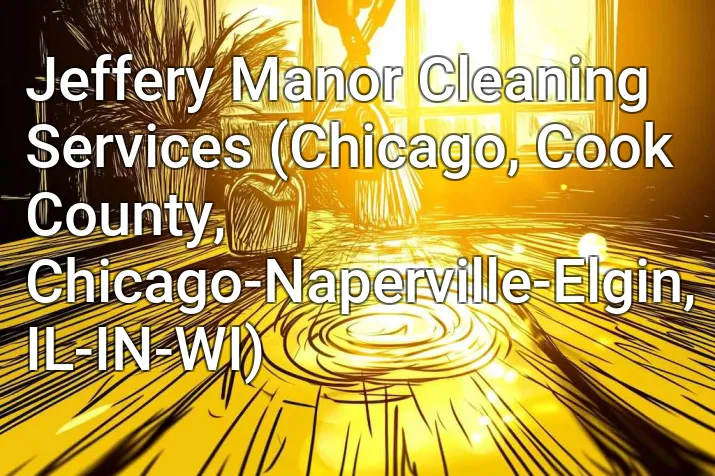 Jeffery Manor Cleaning Services (Chicago, Cook County, Chicago-Naperville-Elgin, IL-IN-WI)