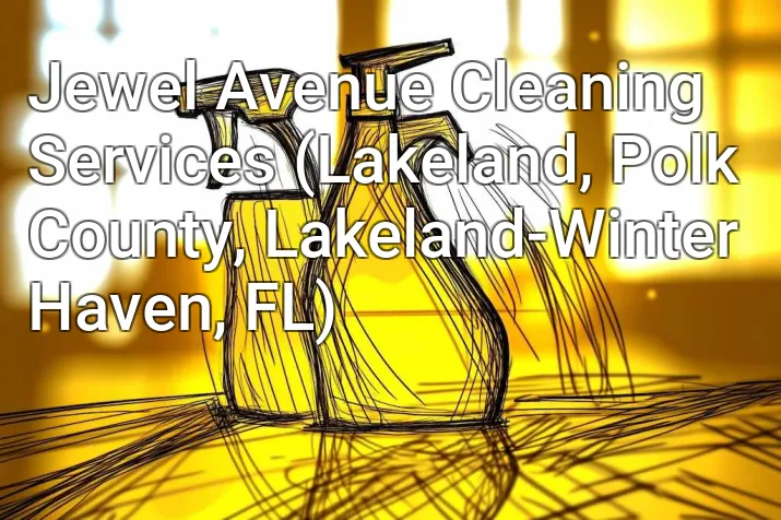 Jewel Avenue Cleaning Services (Lakeland, Polk County, Lakeland-Winter Haven, FL)