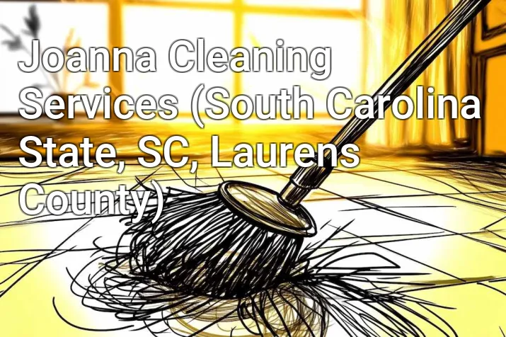 Joanna Cleaning Services (South Carolina State, SC, Laurens County)