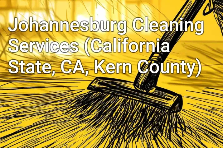 Johannesburg Cleaning Services (California State, CA, Kern County)