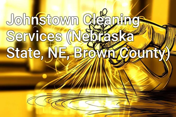 Johnstown Cleaning Services (Nebraska State, NE, Brown County)