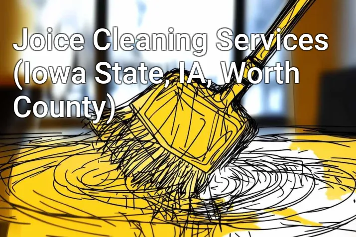 Joice Cleaning Services (Iowa State, IA, Worth County)