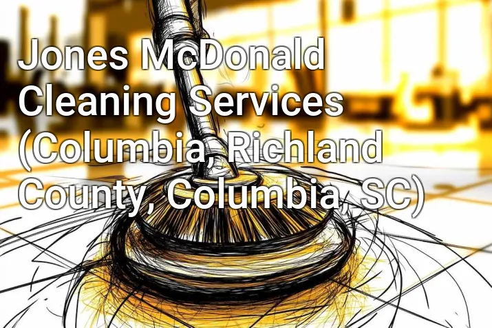 Jones McDonald Cleaning Services (Columbia, Richland County, Columbia, SC)