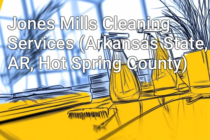 Jones Mills Cleaning Services (Arkansas State, AR, Hot Spring County)