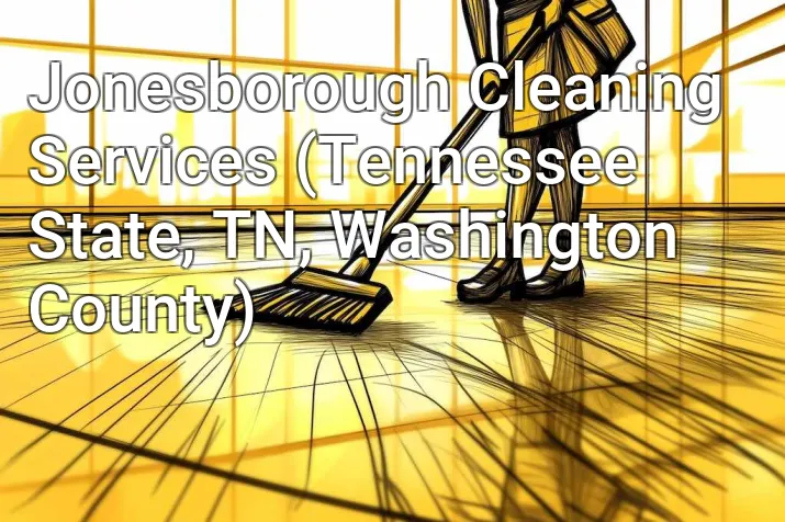 Jonesborough Cleaning Services (Tennessee State, TN, Washington County)
