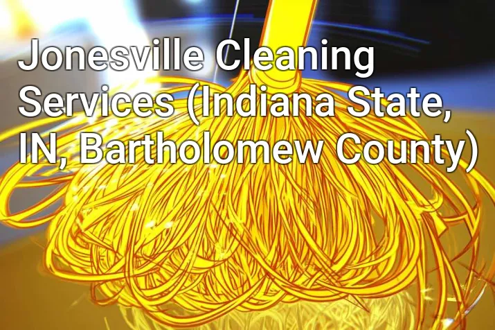 Jonesville Cleaning Services (Indiana State, IN, Bartholomew County)
