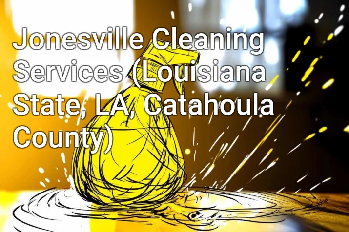 Jonesville Cleaning Services (Louisiana State, LA, Catahoula County)