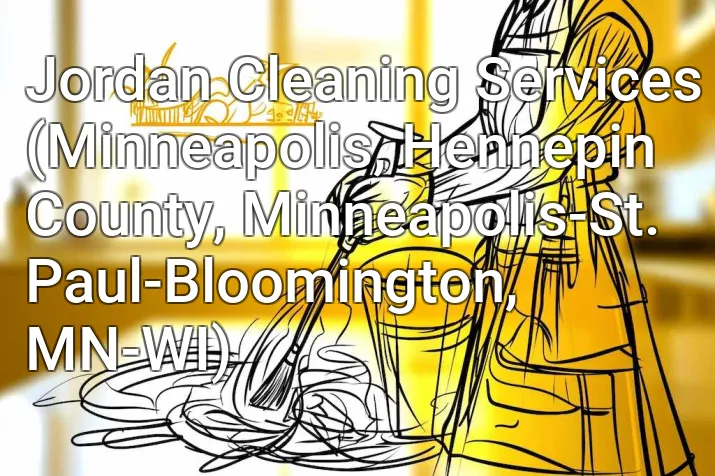 Jordan Cleaning Services (Minneapolis, Hennepin County, Minneapolis-St. Paul-Bloomington, MN-WI)