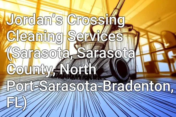 Jordan’s Crossing Cleaning Services (Sarasota, Sarasota County, North Port-Sarasota-Bradenton, FL)