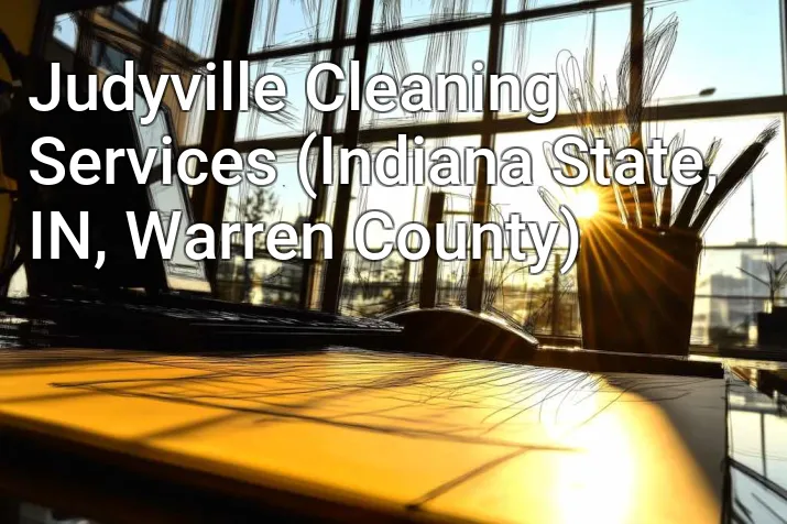 Judyville Cleaning Services (Indiana State, IN, Warren County)