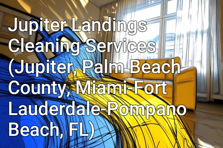 Jupiter Landings Cleaning Services (Jupiter, Palm Beach County, Miami-Fort Lauderdale-Pompano Beach, FL)
