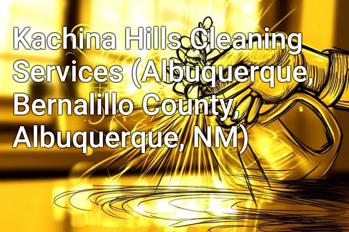 Kachina Hills Cleaning Services (Albuquerque, Bernalillo County, Albuquerque, NM)