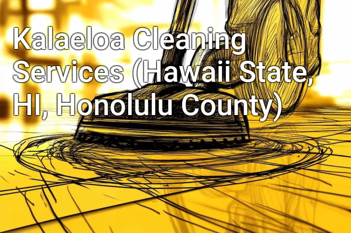 Kalaeloa Cleaning Services (Hawaii State, HI, Honolulu County)