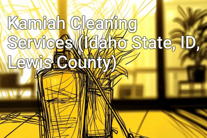 Kamiah Cleaning Services (Idaho State, ID, Lewis County)