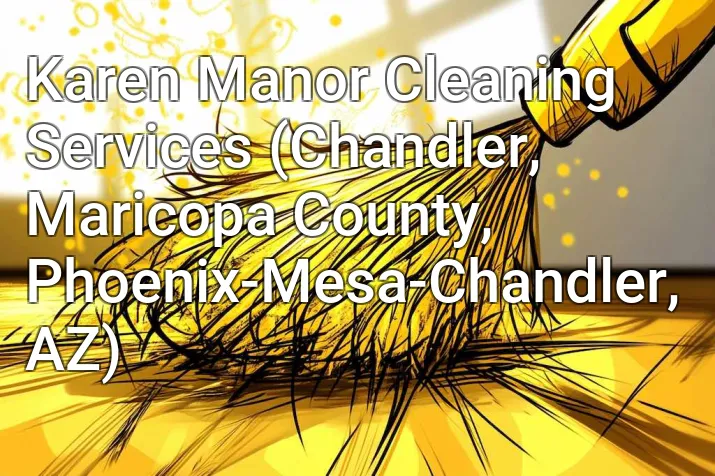 Karen Manor Cleaning Services (Chandler, Maricopa County, Phoenix-Mesa-Chandler, AZ)