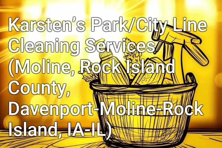 Karsten’s Park/City Line Cleaning Services (Moline, Rock Island County, Davenport-Moline-Rock Island, IA-IL)