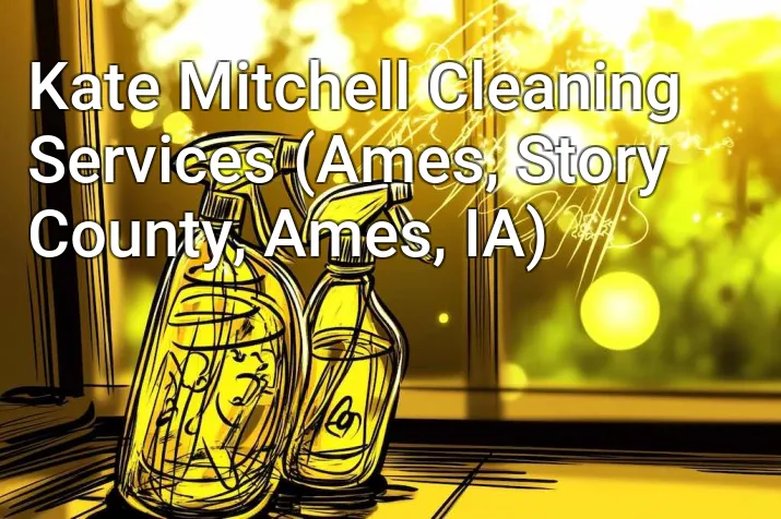 Kate Mitchell Cleaning Services (Ames, Story County, Ames, IA)