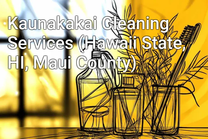 Kaunakakai Cleaning Services (Hawaii State, HI, Maui County)