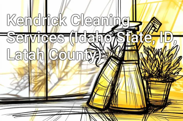Kendrick Cleaning Services (Idaho State, ID, Latah County)
