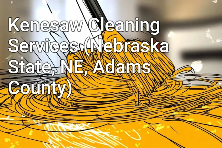 Kenesaw Cleaning Services (Nebraska State, NE, Adams County)