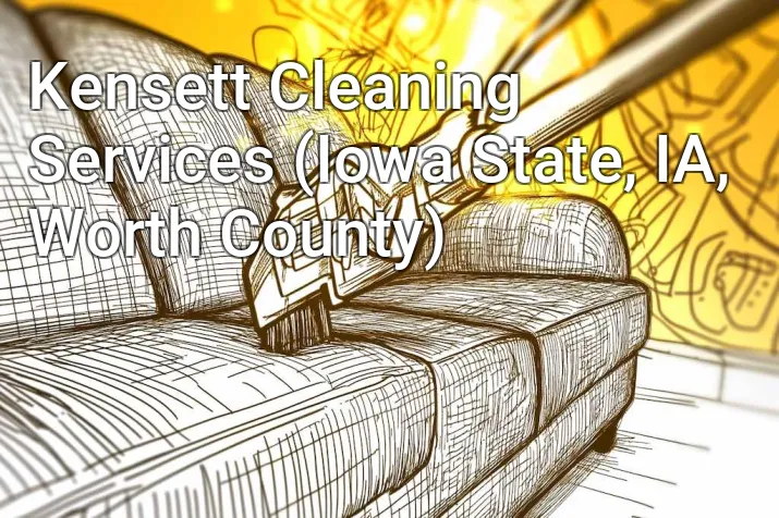Kensett Cleaning Services (Iowa State, IA, Worth County)