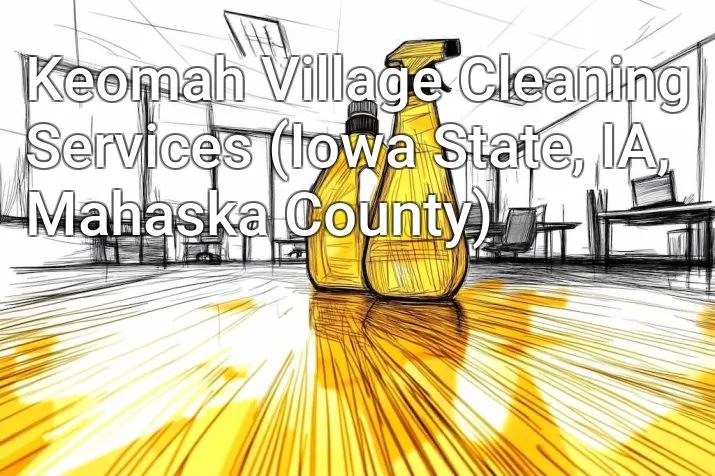 Keomah Village Cleaning Services (Iowa State, IA, Mahaska County)