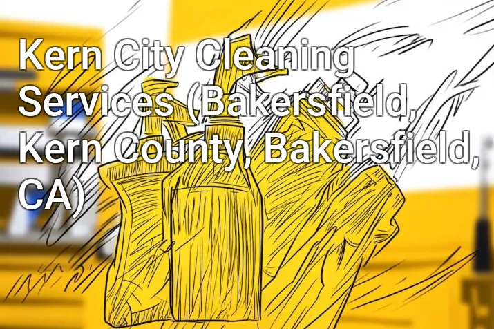 Kern City Cleaning Services (Bakersfield, Kern County, Bakersfield, CA)