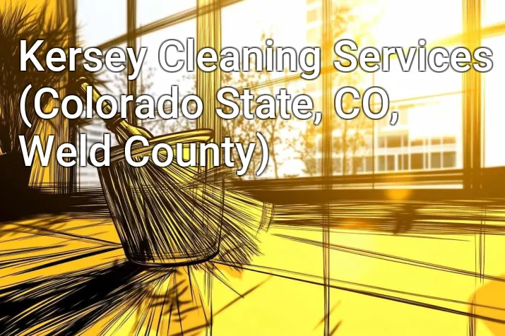 Kersey Cleaning Services (Colorado State, CO, Weld County)