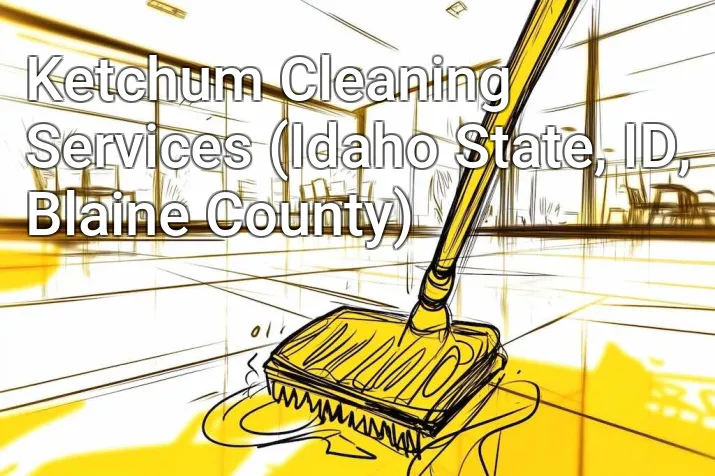 Ketchum Cleaning Services (Idaho State, ID, Blaine County)