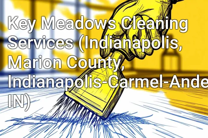 Key Meadows Cleaning Services (Indianapolis, Marion County, Indianapolis-Carmel-Anderson, IN)