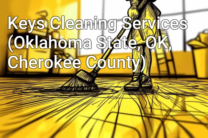Keys Cleaning Services (Oklahoma State, OK, Cherokee County)
