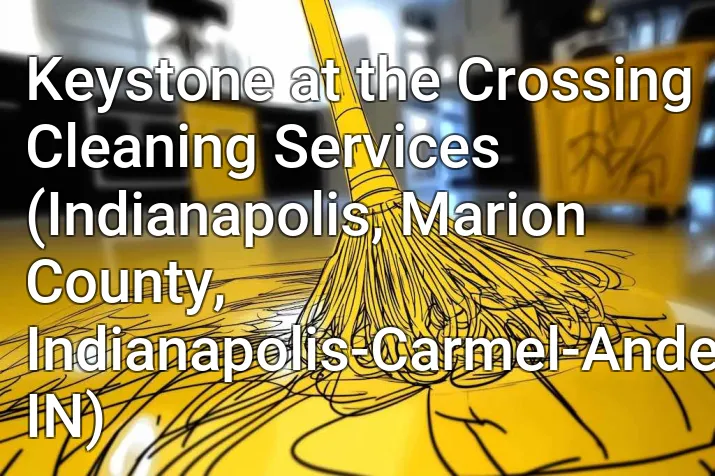 Keystone at the Crossing Cleaning Services (Indianapolis, Marion County, Indianapolis-Carmel-Anderson, IN)