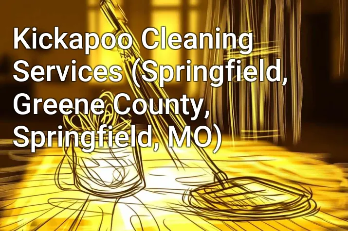 Kickapoo Cleaning Services (Springfield, Greene County, Springfield, MO)