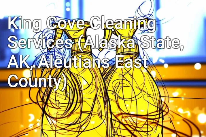 King Cove Cleaning Services (Alaska State, AK, Aleutians East County)
