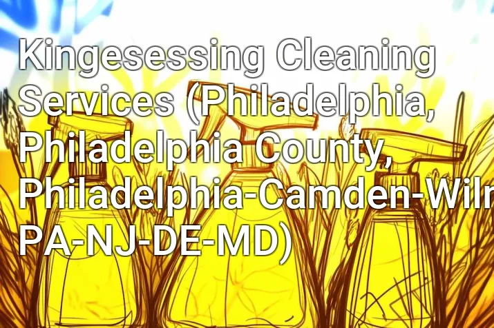 Kingesessing Cleaning Services (Philadelphia, Philadelphia County, Philadelphia-Camden-Wilmington, PA-NJ-DE-MD)