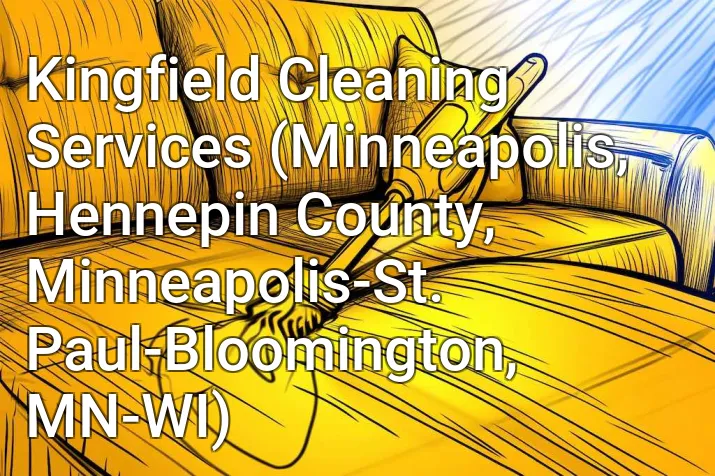 Kingfield Cleaning Services (Minneapolis, Hennepin County, Minneapolis-St. Paul-Bloomington, MN-WI)