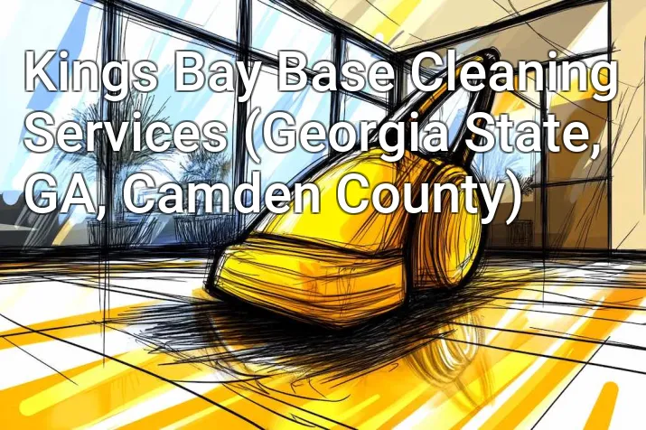 Kings Bay Base Cleaning Services (Georgia State, GA, Camden County)