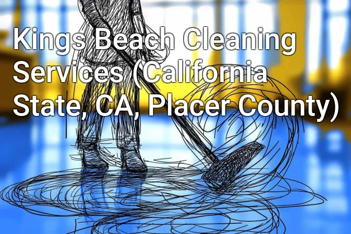 Kings Beach Cleaning Services (California State, CA, Placer County)