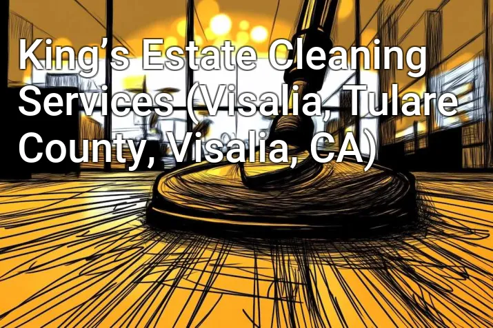 King’s Estate Cleaning Services (Visalia, Tulare County, Visalia, CA)