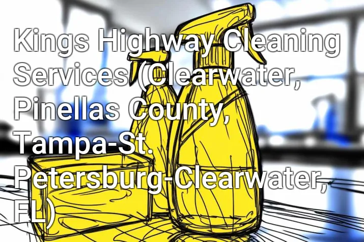 Kings Highway Cleaning Services (Clearwater, Pinellas County, Tampa-St. Petersburg-Clearwater, FL)