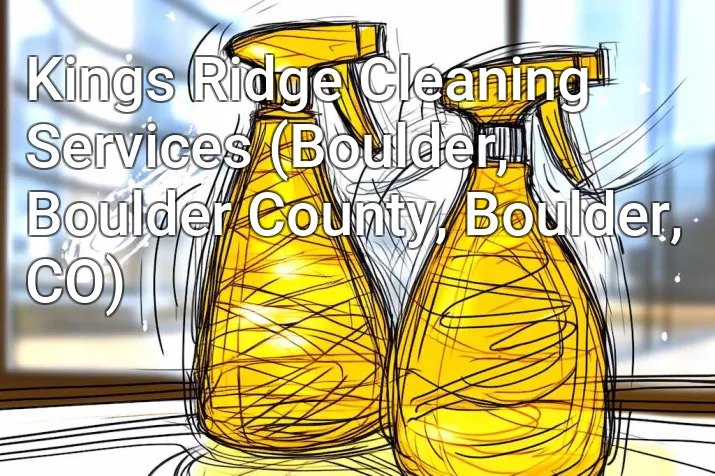Kings Ridge Cleaning Services (Boulder, Boulder County, Boulder, CO)